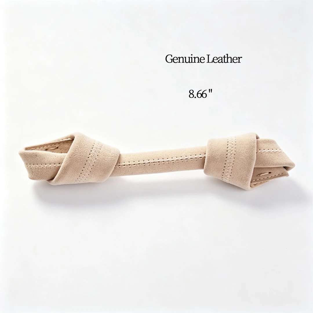 Leather Knotted Bone Toy